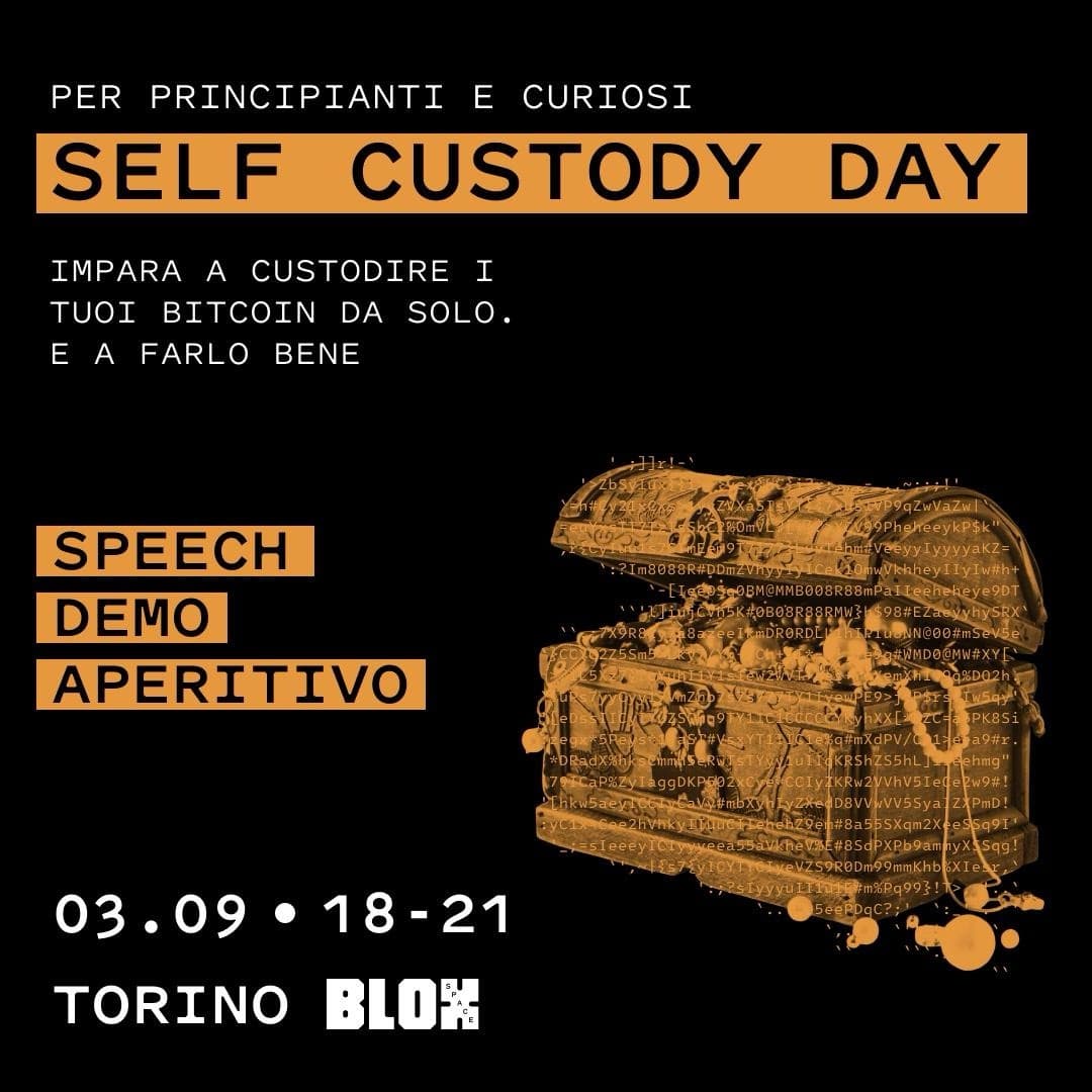Self Custody Day